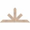 Ekena Millwork Saratoga Smooth Timber Gable Bracket, Douglas Fir, 60"W x 30"H x 1 1/2"D x 5 1/2"F, 12/12 Pitch GBW060X30X0206SAR00SDF - alternate 1